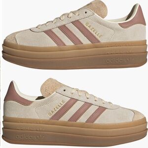 Adidas Gazelle Women's Sneakers - Beige and Tan